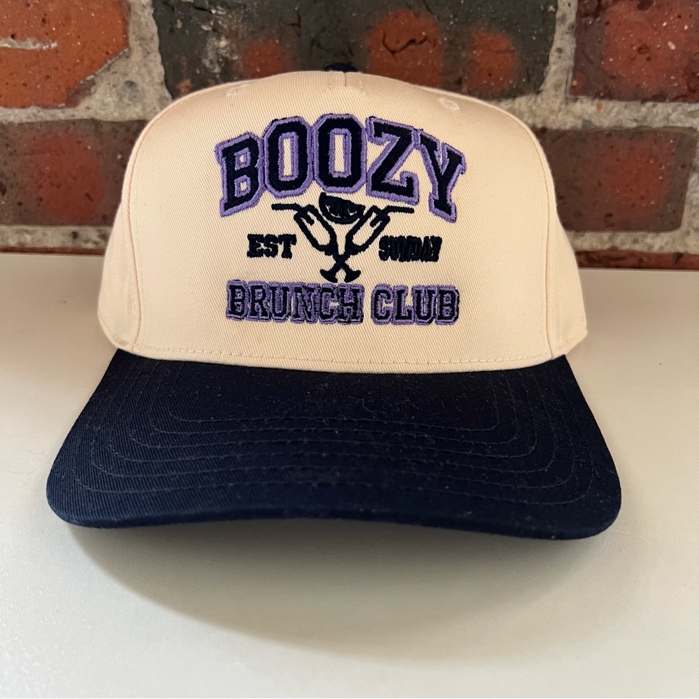 Boozy Brunch Club Hat - SnapBack one size fit’s most - Picture 1 of 3
